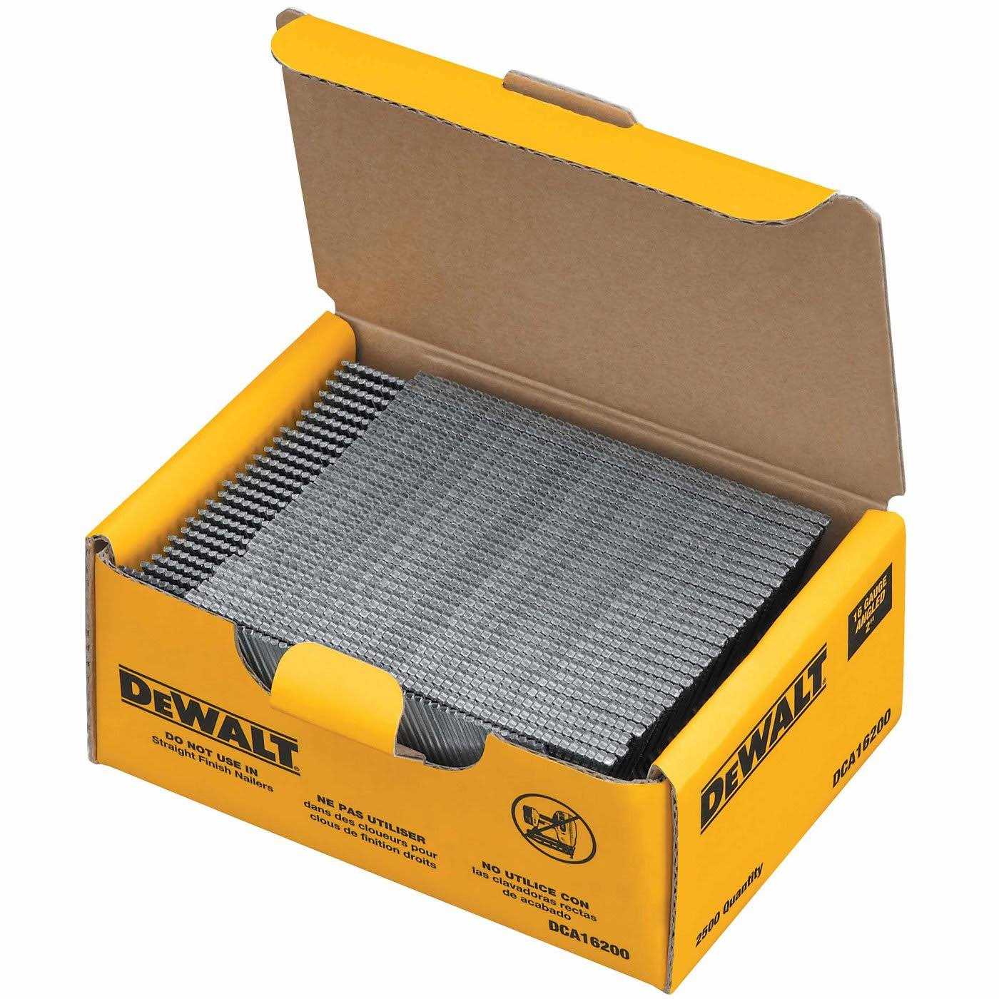 DeWalt DCA16200 16 Gauge Angled Finish Nails - Cheap Fitting