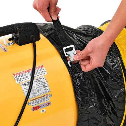 Global Industrial 292595 Flame Retardant Flexible Duct For 16 Fan - Cheap Fitting