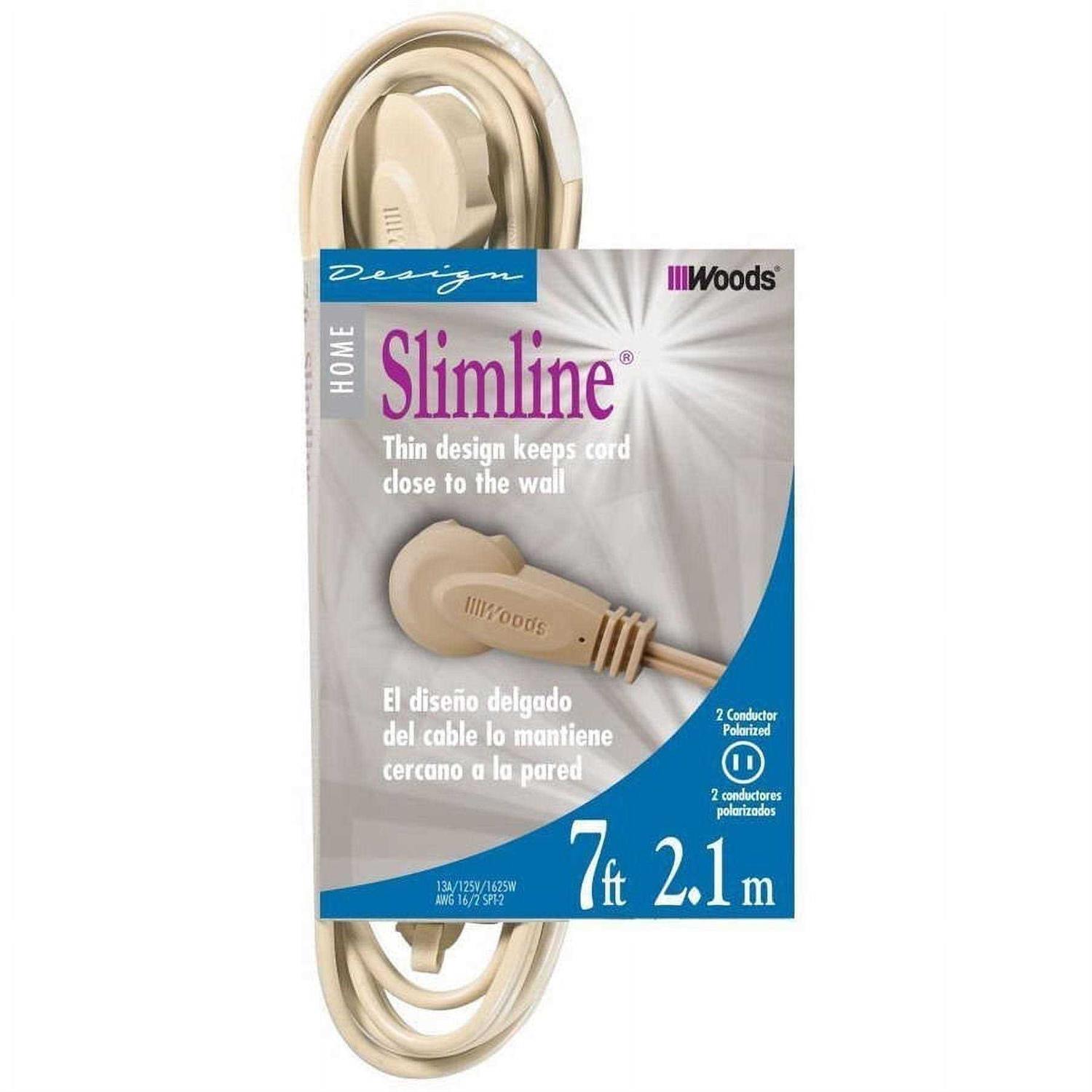 Slimline 2239 Flat Plug Extension Cord - Cheap Fitting