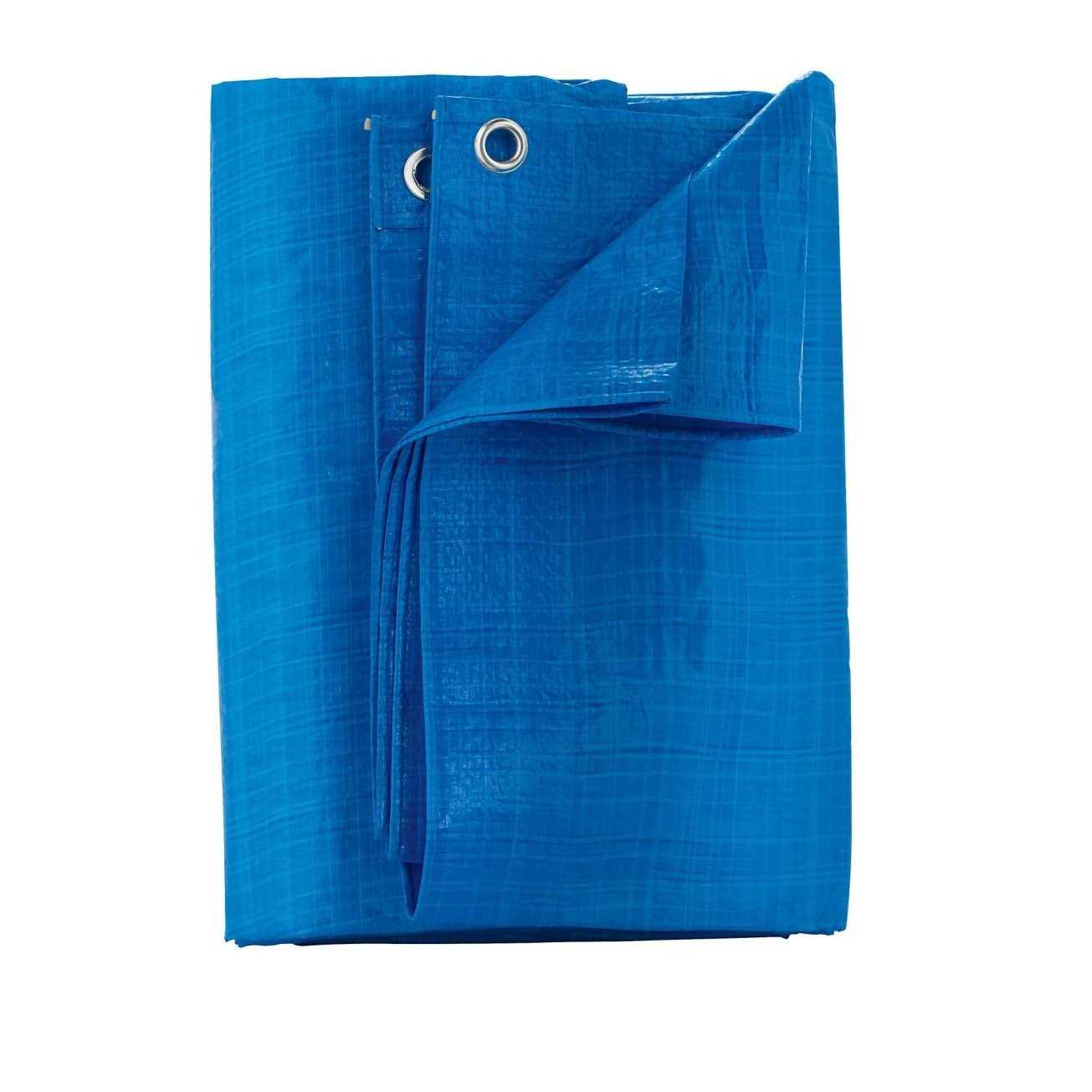 Home Plus P46-88W 4 x 6 ft. Poly Tarp - Cheap Fitting