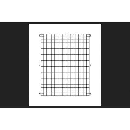 YARDLINK Multi-Purpose Fence 4-ft H x 3-ft W Black Steel Flat-top Garden Fence Panel | 795010 - Cheap Fitting