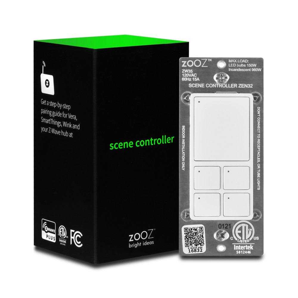Zooz 700 Series Z-Wave Plus Mesh Network Scene Controller ZEN32 - Cheap Fitting