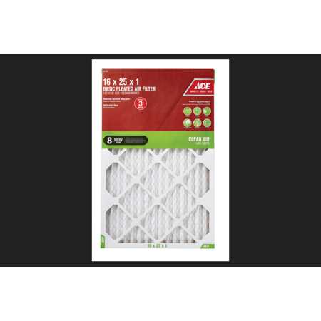 Ace Pleated Furnace Cotton Air Filter - Cheap Fitting