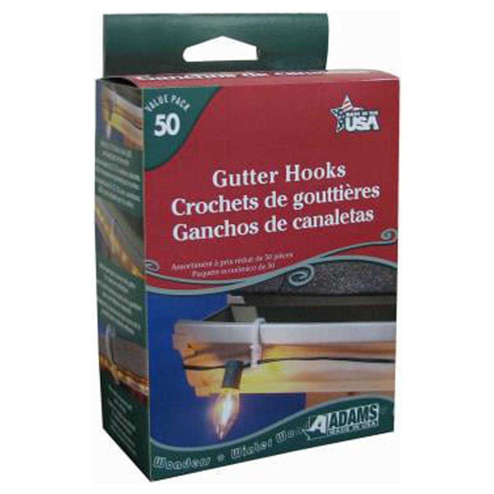 Adams 50 Gutter Hooks - Cheap Fitting