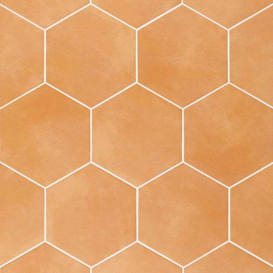 Ivy Hill Tile Geohex 8 inch Porcelain Matte Tile - Cheap Fitting