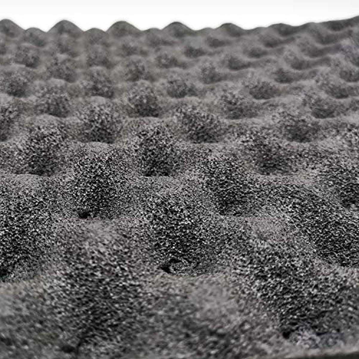 BXI Soundproofing Closed Cell Foam 2 Pack Self-Adhesive 16” X 12” X 1.8” Thickened Egg Crate Sound Proof Foam - Cheap Fitting