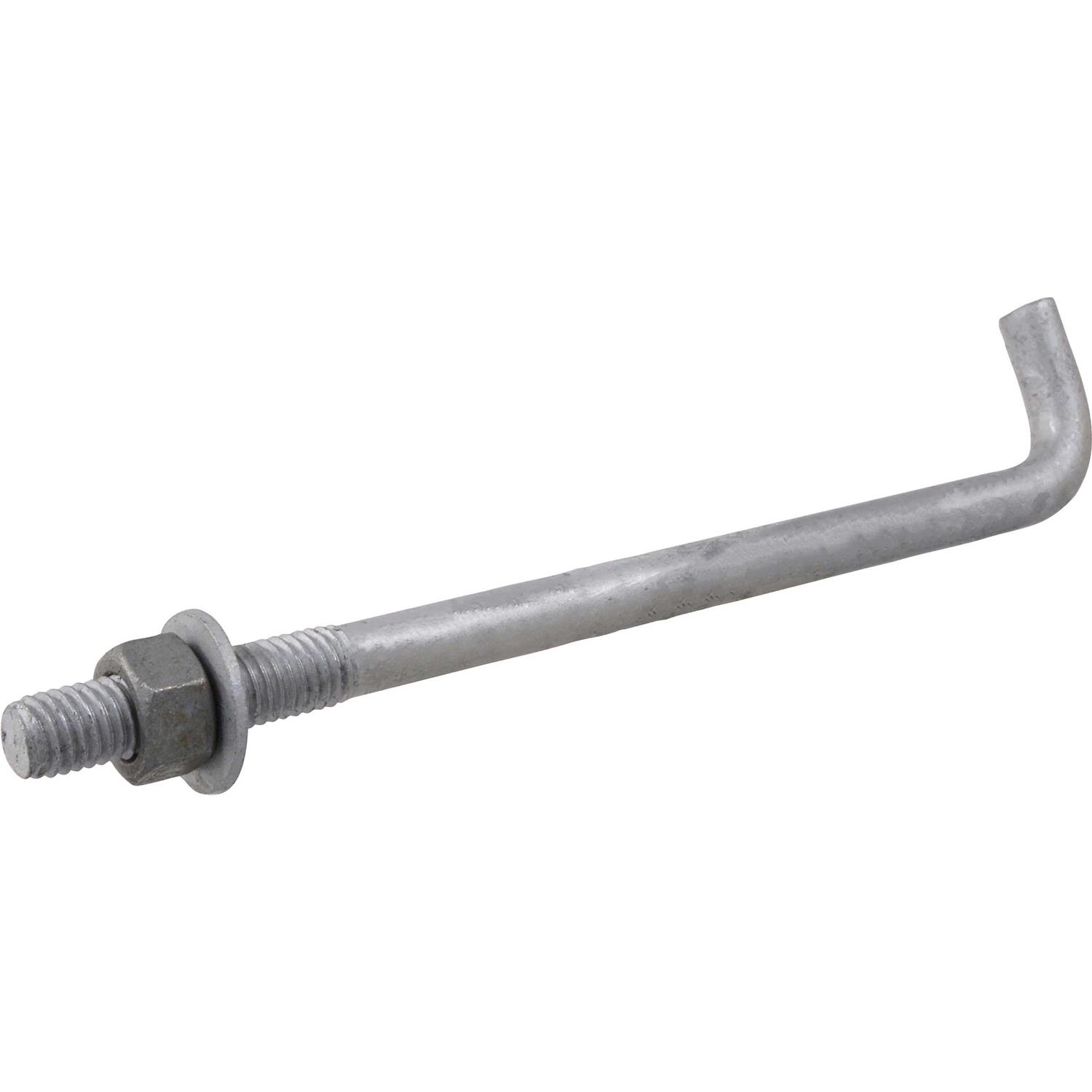 Hillman 5/8-in x 11-21/25-in Galvanized Exterior Anchor Bolt 260276 - Cheap Fitting