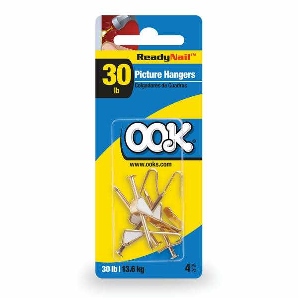 Ook Ready Nail Picture Hangers Steel Hooks - Cheap Fitting