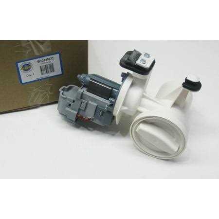 W10730972 Washing Machine Pump for Whirlpool Ap6023956 Ps11757304 - Cheap Fitting