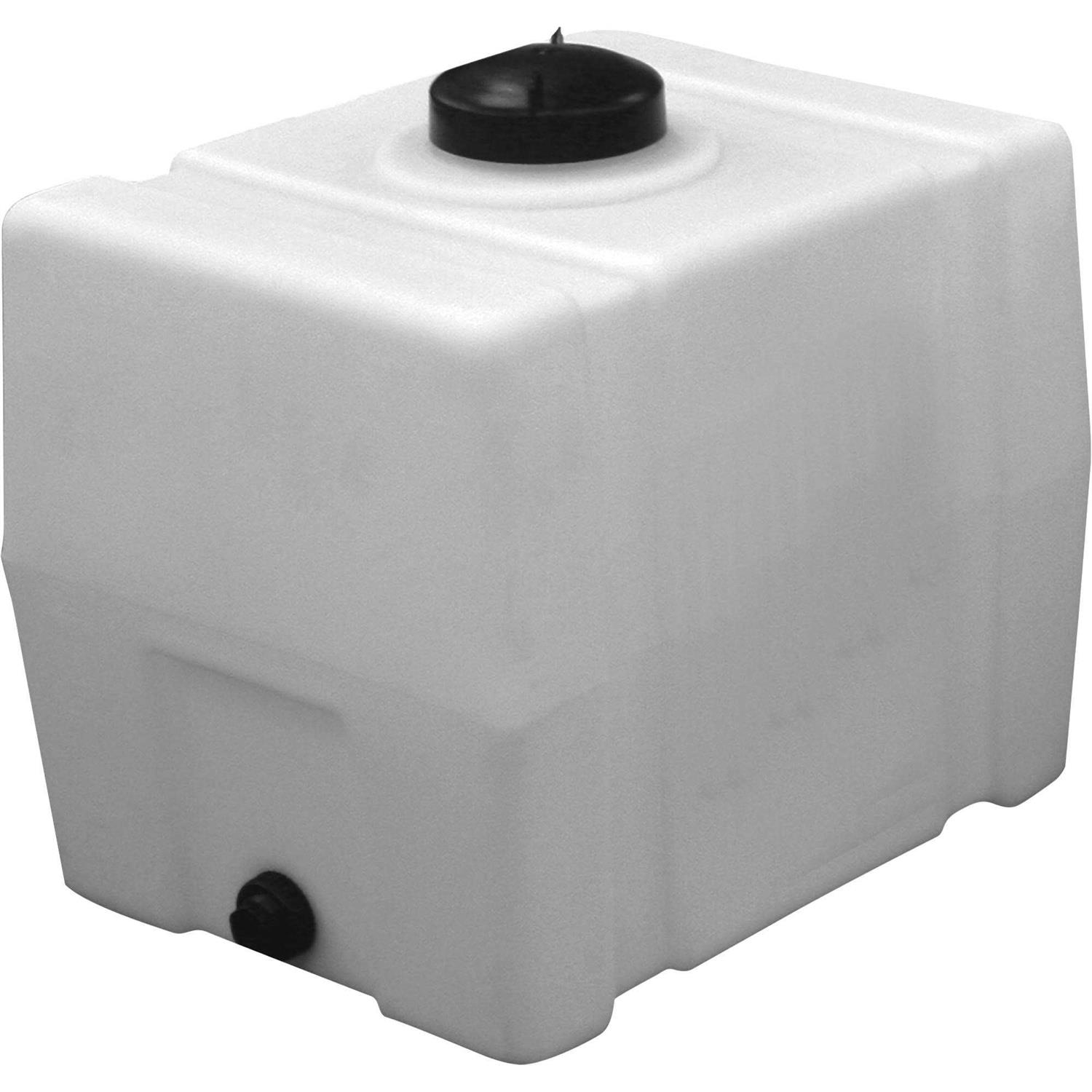 RomoTech 100-Gallon Square Storage Tank 82123929 - Cheap Fitting