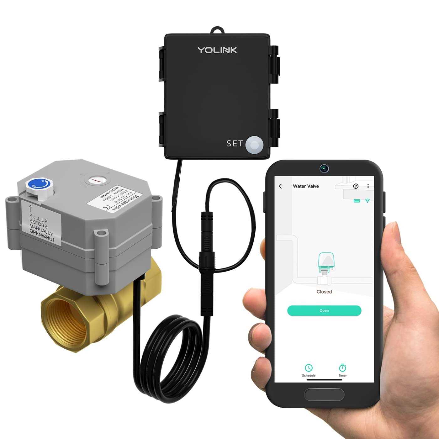 Yolink Wireless Smart Valve Control Kit - Cheap Fitting