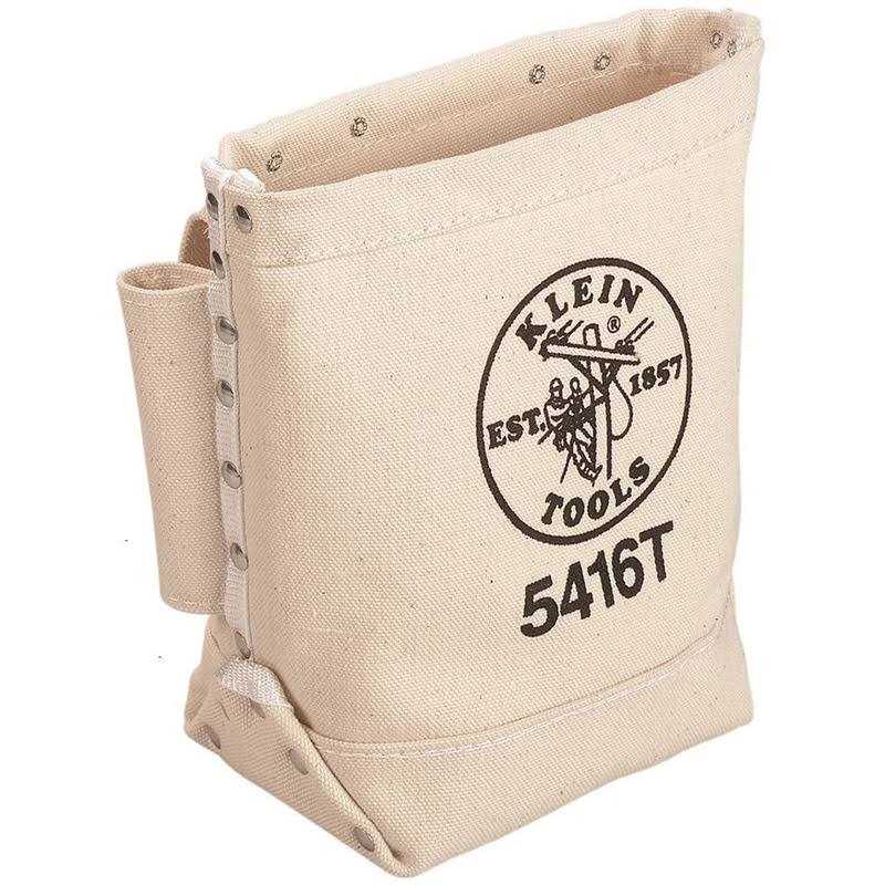 Klein Tools Canvas Bull-Pin and Bolt Bag 5416T - Cheap Fitting