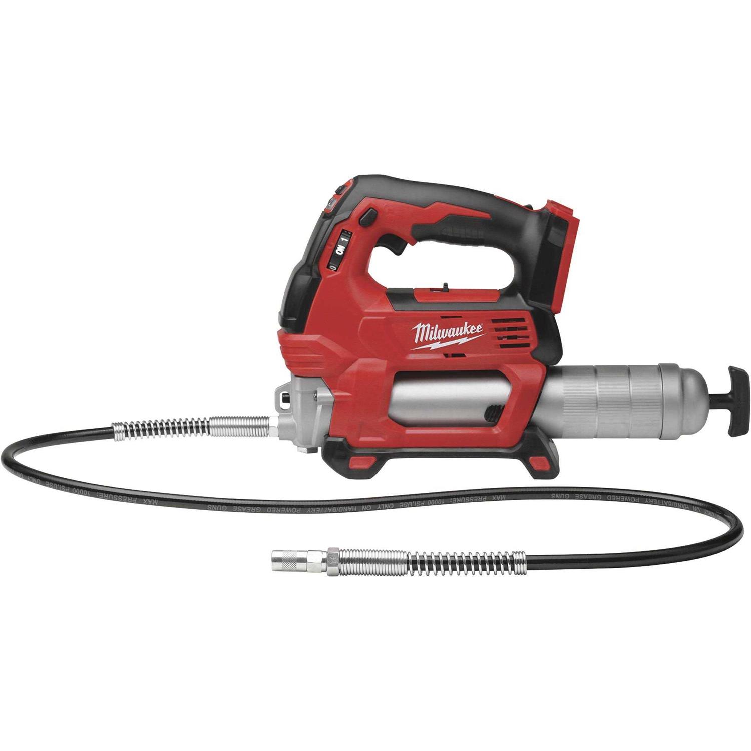 Milwaukee M18 Cordless 2-Speed Grease Gun - Cheap Fitting