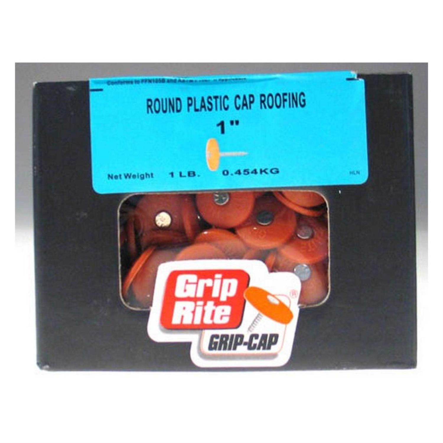 Grip-Rite 112PRCAP1 Roofing Nail 1-1/2 in L - Cheap Fitting