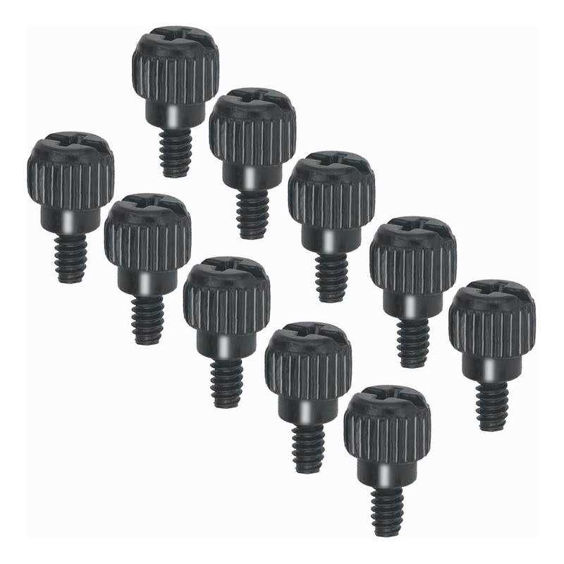SGTKJSJS 10 x Computer Case Thumbscrews PC Computer Case Fastener Thumb Screws,for Cover/Power Supply/PCI Slots/Hard Drives - Cheap Fitting