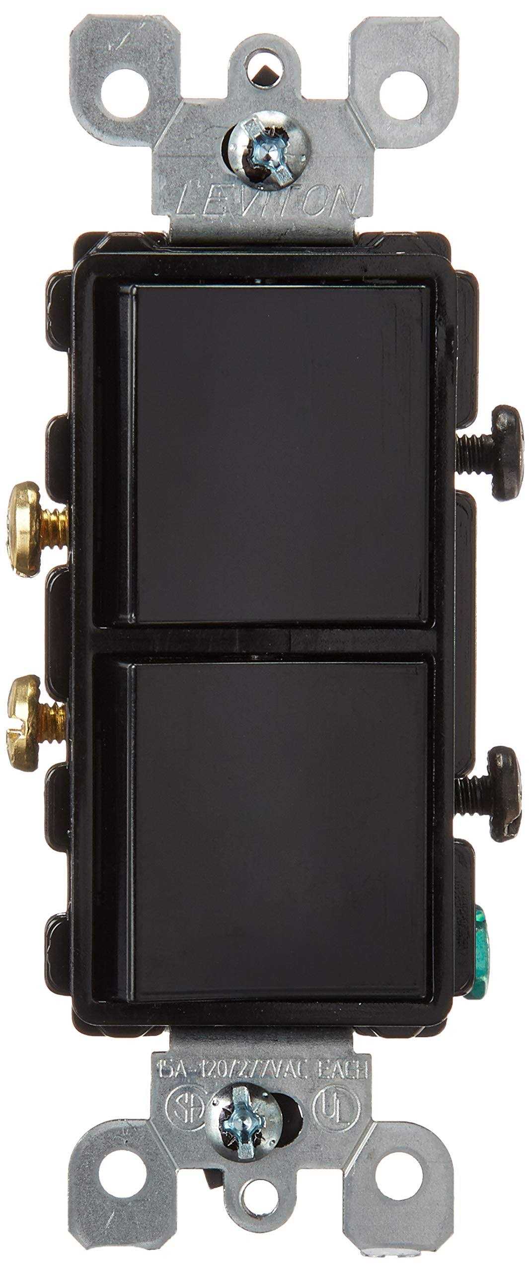 Leviton Decora Combination Wall Switch 5634 - Cheap Fitting