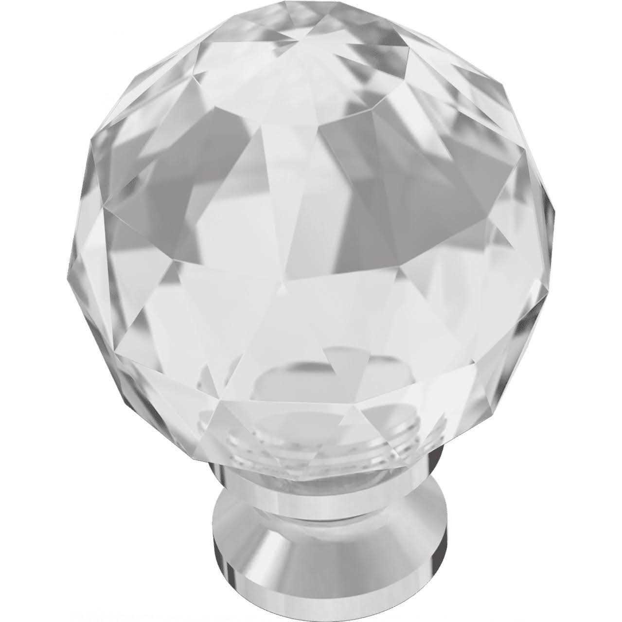 Mainstays 1-3/16 Clear Faceted Acrylic Cabinet Knobs - Cheap Fitting