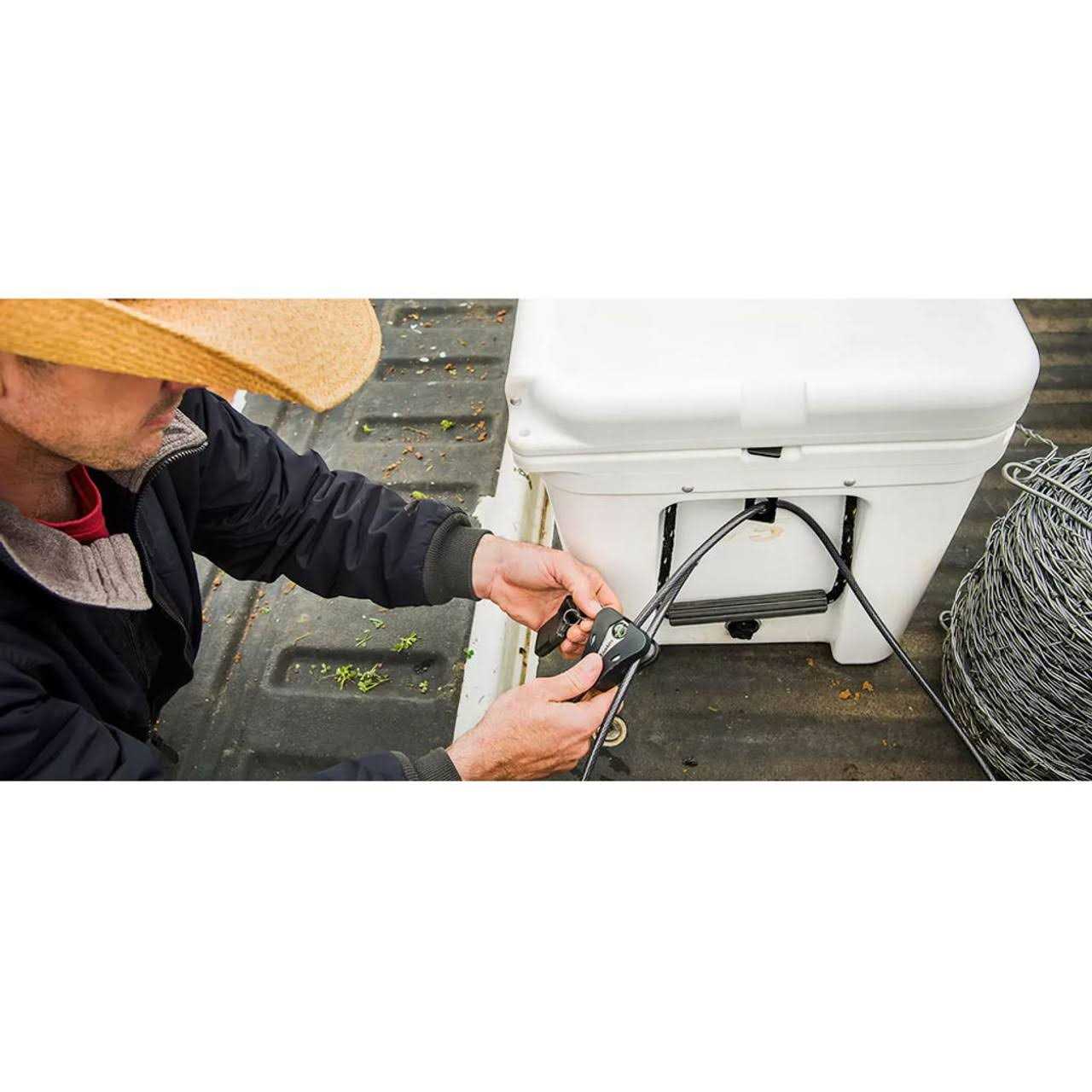 YETI Security Cable Lock & Bracket - Cheap Fitting