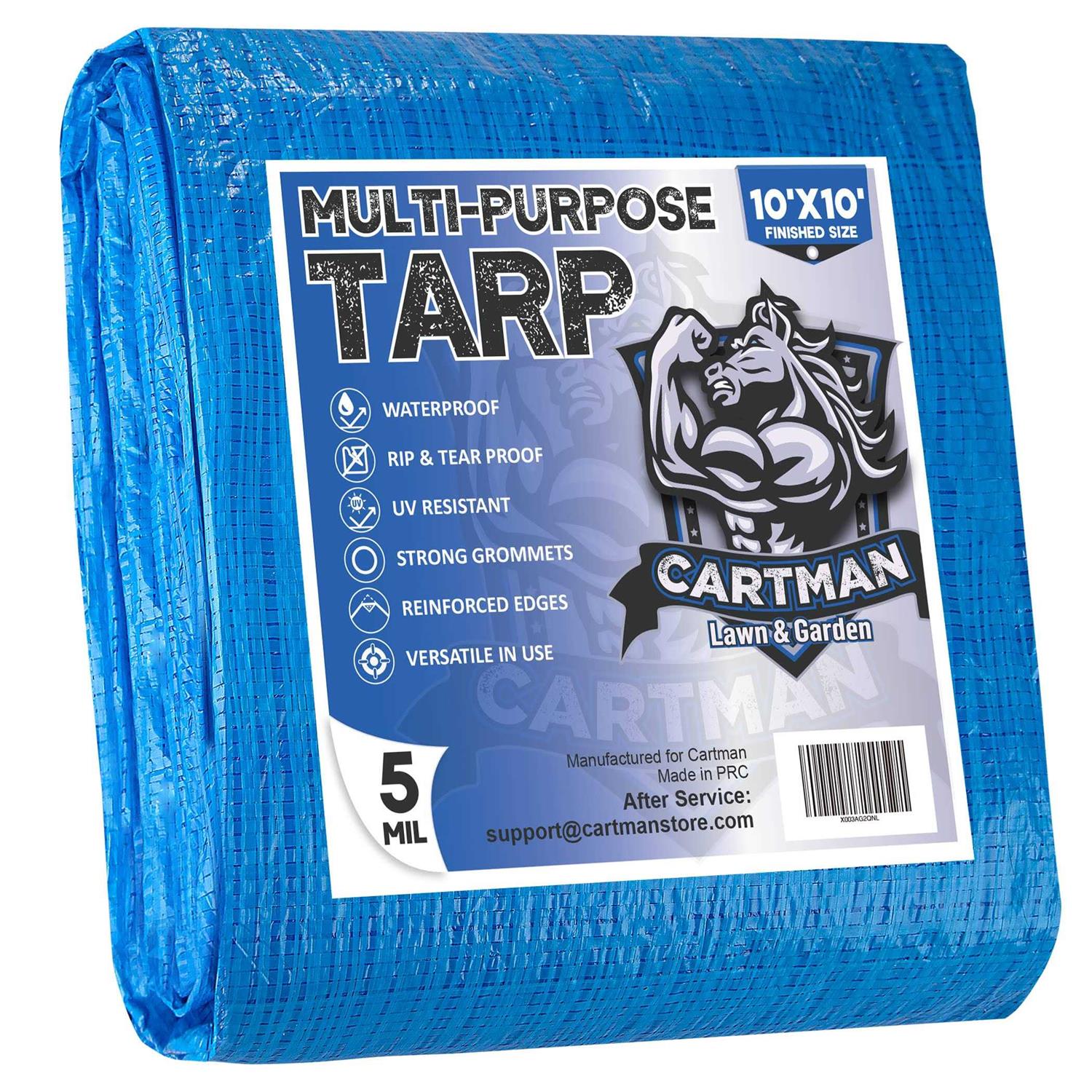 CARTMAN Finished Size Heavy Duty Poly Tarp Mil Thick	CARTMAN Finished Size Heavy Duty Poly Tarp Mil Thick - Cheap Fitting