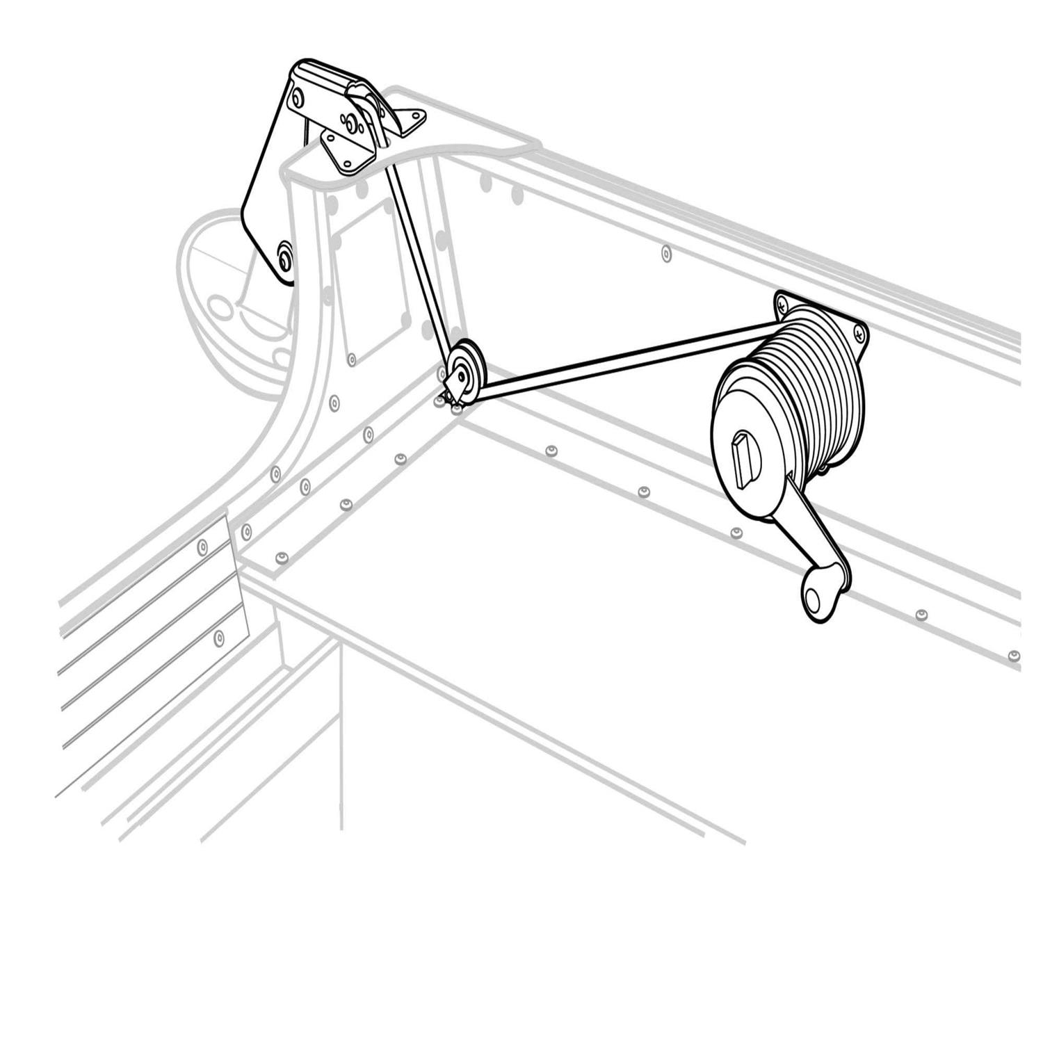 Attwood Anchor Lift System - Cheap Fitting