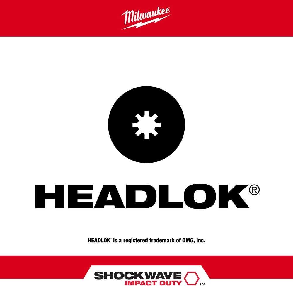 Milwaukee 48-32-4648 SHOCKWAVE 2 in. Headlok Impact Driver Bits - Cheap Fitting