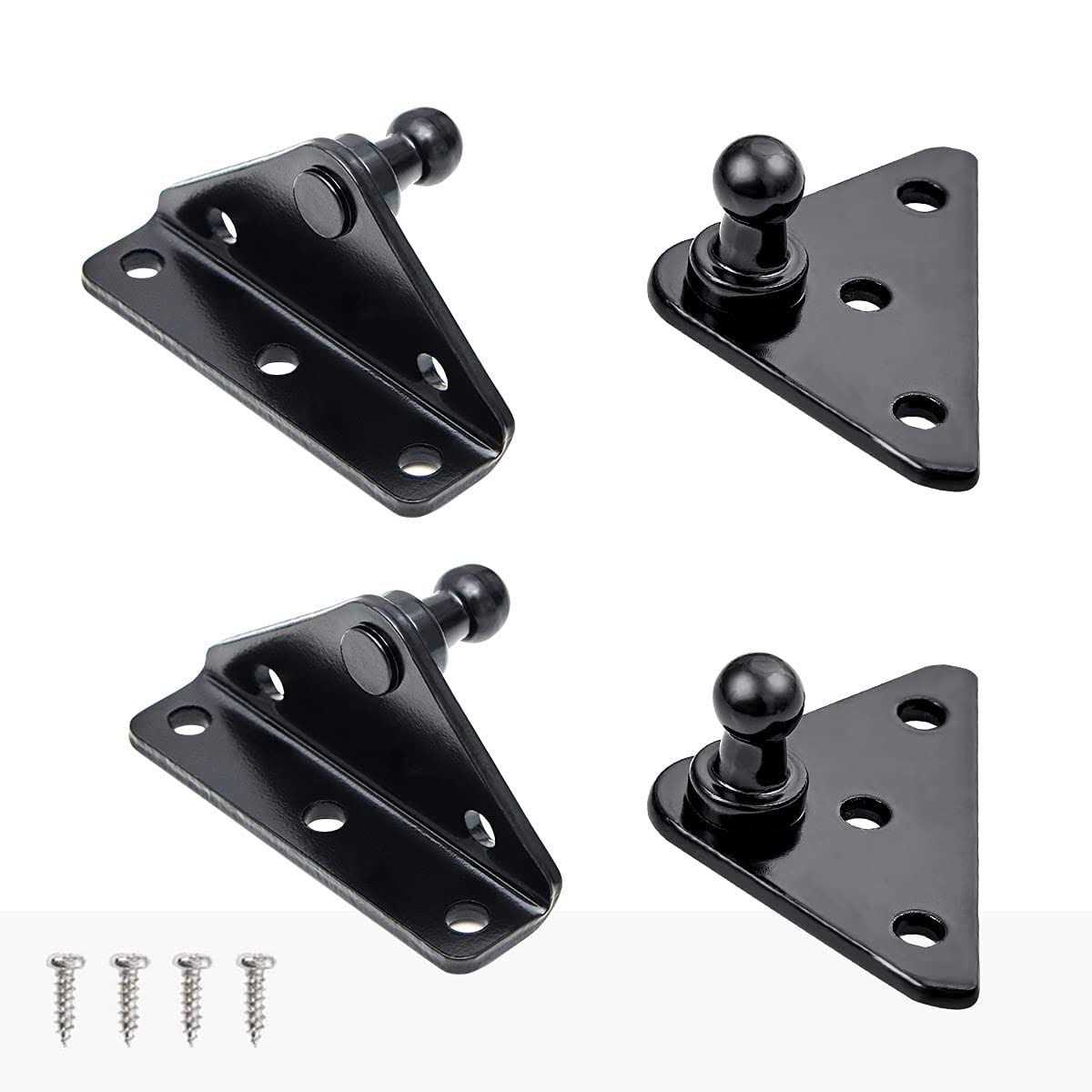 10MM Ball Stud Mounting Bracket for Gas Struts Lift Supports Shocks Spring Prop 4PCS	10MM Ball Stud Mounting Bracket for Gas Struts Lift Supports Shocks Spring Prop 4PCS - Cheap Fitting