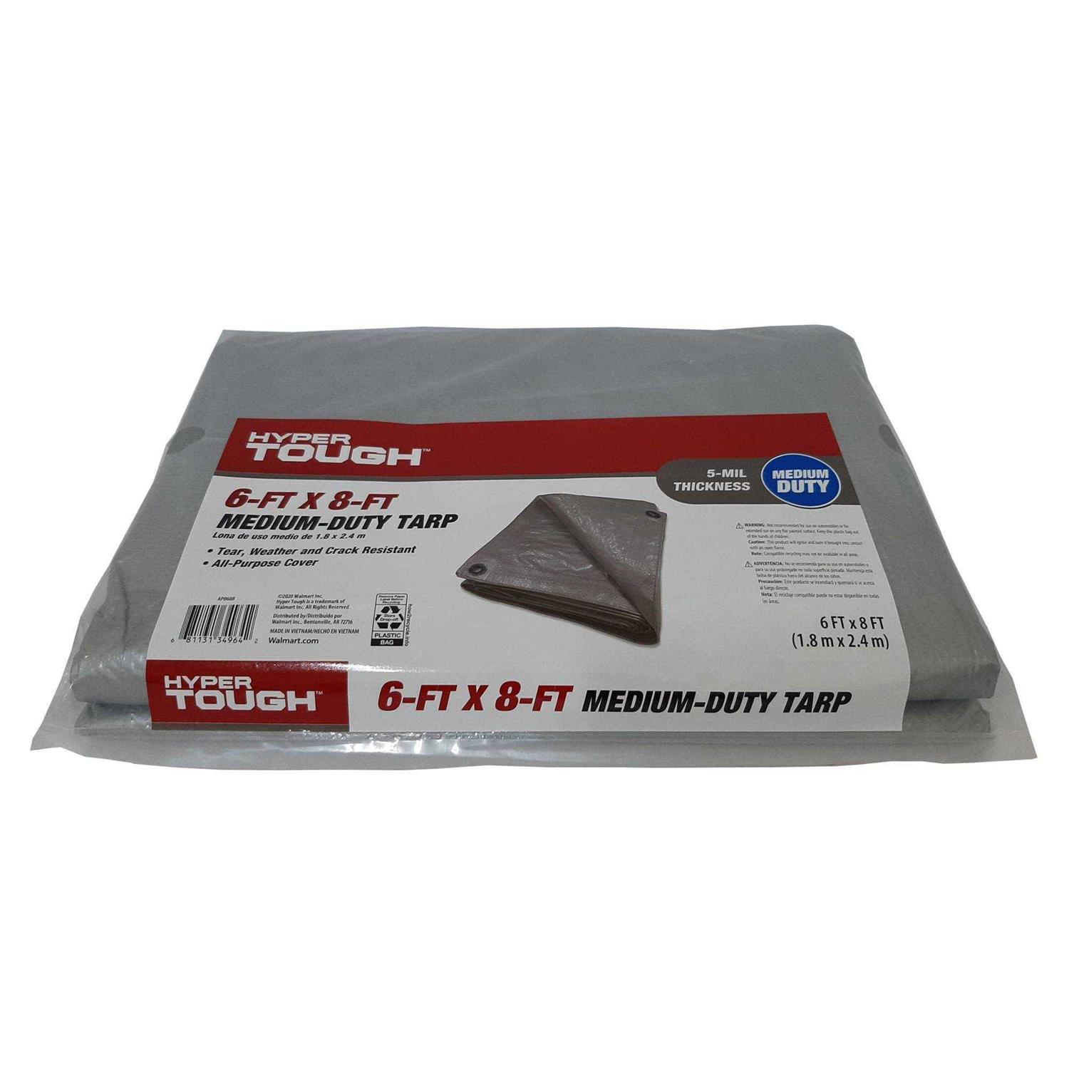 Hyper Tough Weather Resistant Heavy Duty Polyethylene Tarp - Cheap Fitting