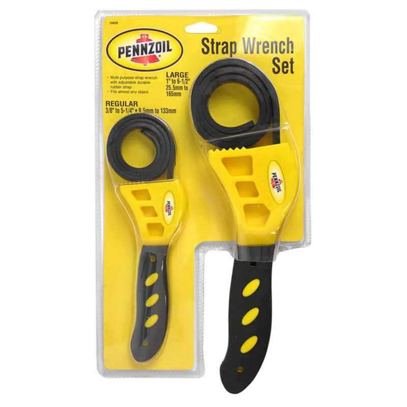 Pennzoil Strap Wrench Set 19425 - Cheap Fitting