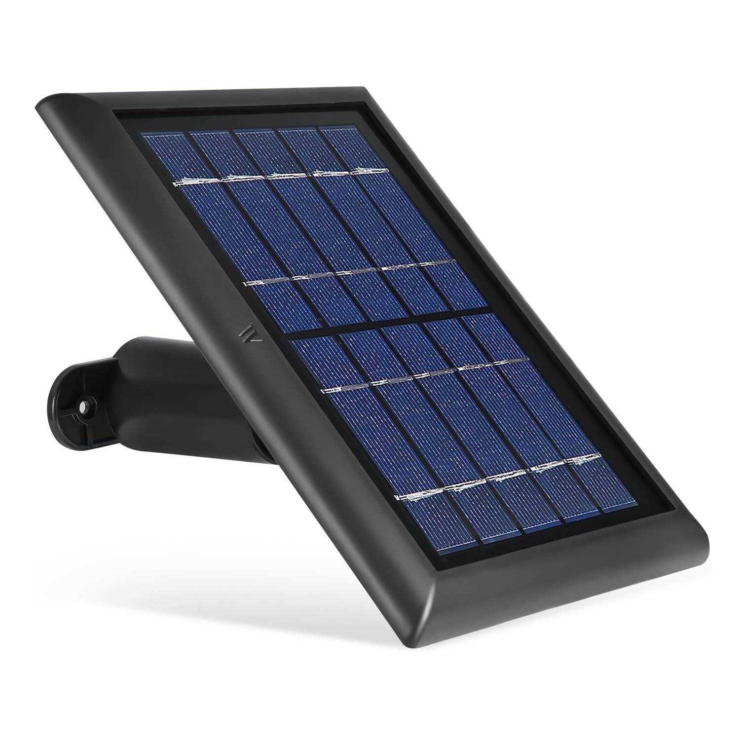 Wasserstein Solar Panel Compatible with Spotlight Cam Battery & All-New Stick Up Cam Battery - Cheap Fitting