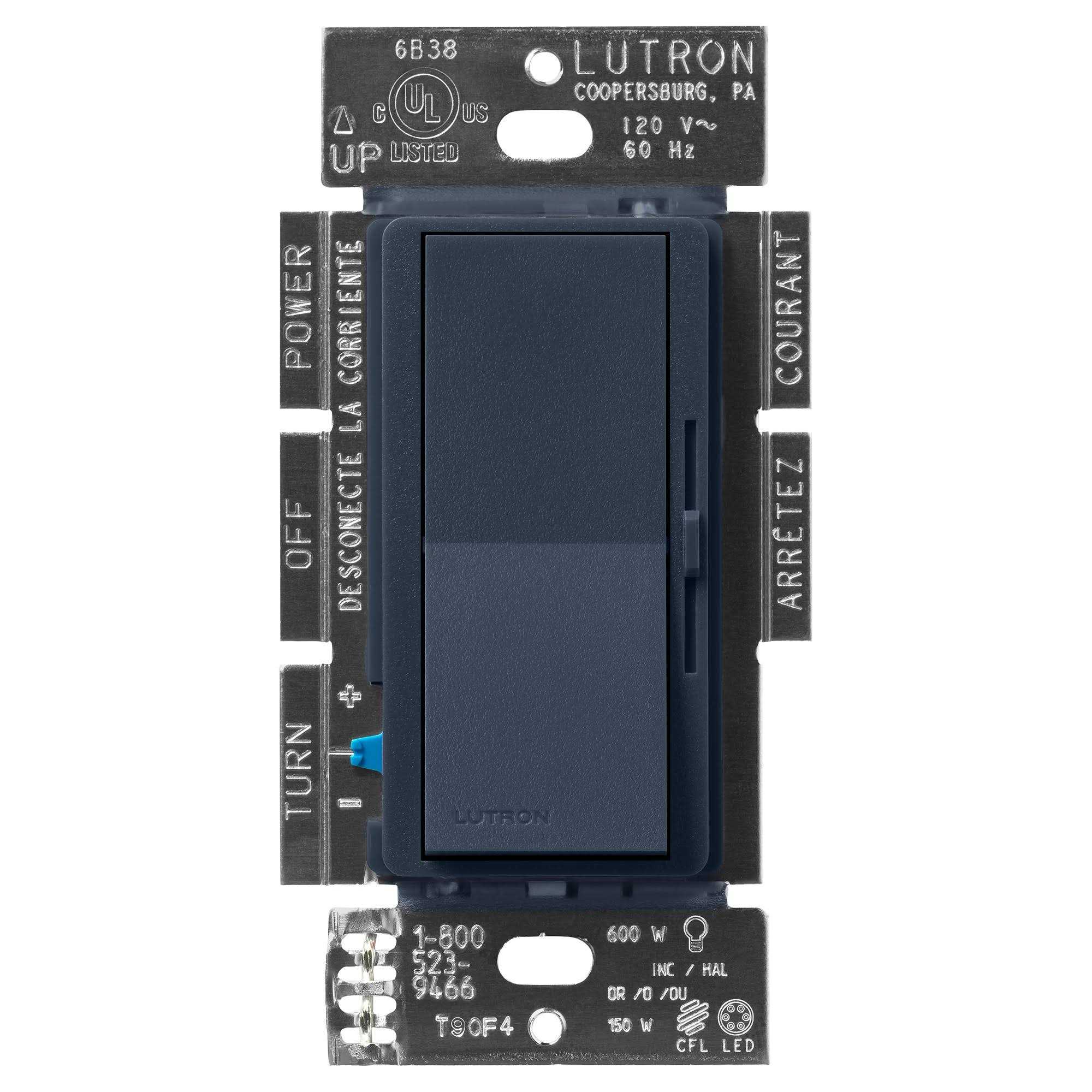 Lutron DVSCCL-153P-DE Diva LED+ Single Pole/3-Way Dimmer - Cheap Fitting