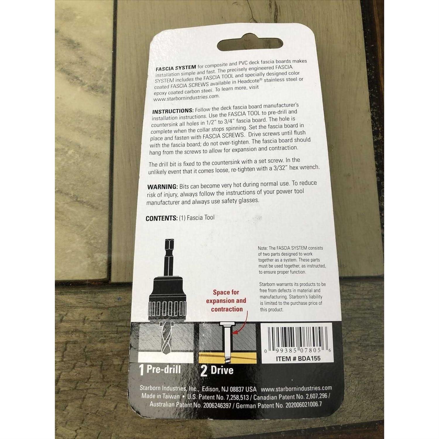 Starborn Deckfast Fascia Tool - Cheap Fitting