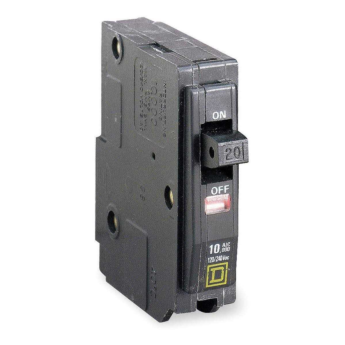 Square D QO120 Circuit Breaker - Cheap Fitting