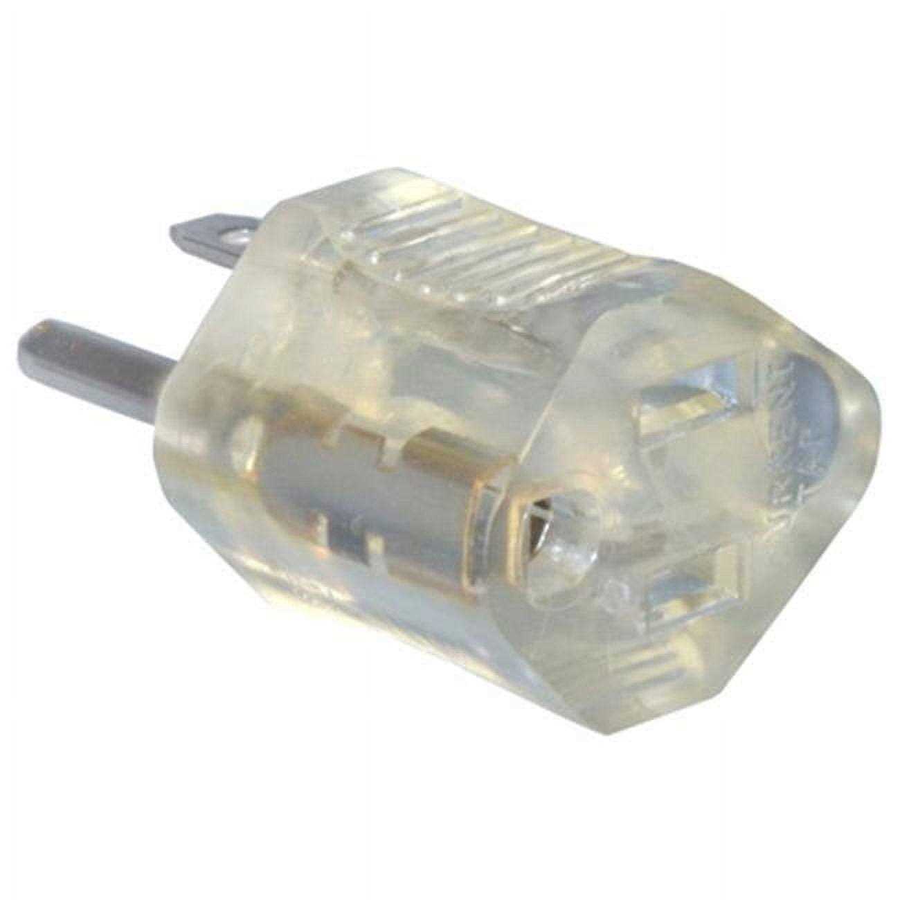 Master Electrician 15A Clear Lighted End Grounding Adapter - Cheap Fitting