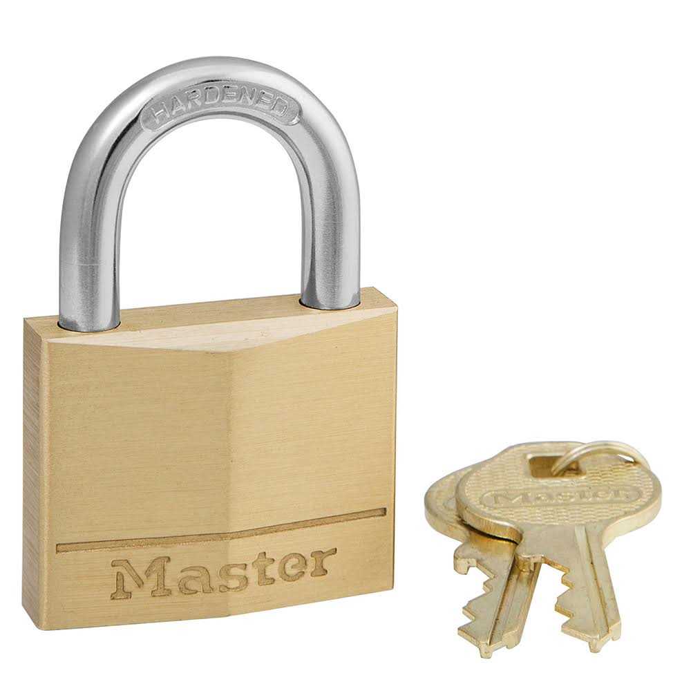 Master Lock Solid Brass Padlock - Cheap Fitting