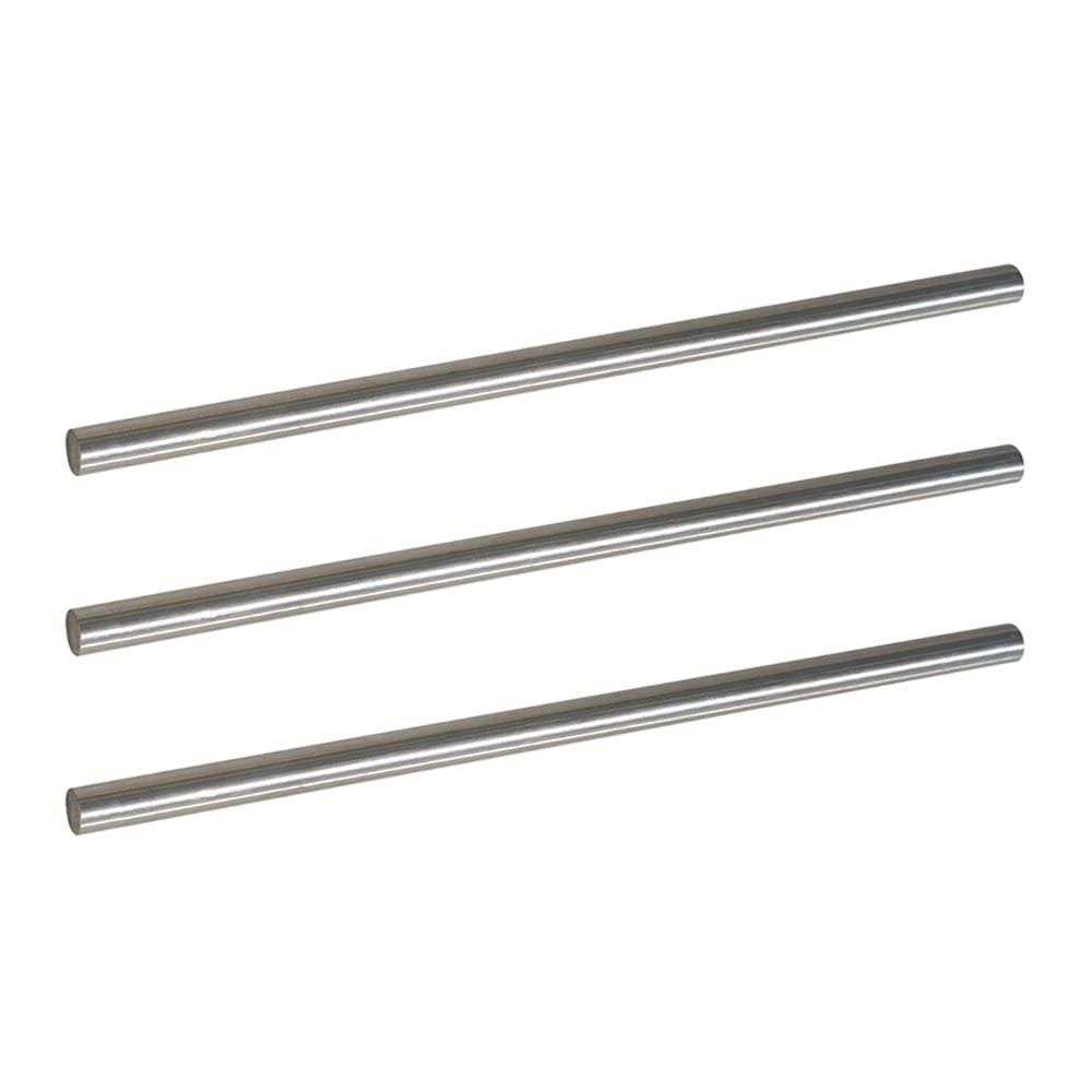 Tynulox 3pcs Stainless Steel Rod 38 Diameter 12 Per Rod Round Solid for Industry, Metal Working Hobbies and Diy Craft - Cheap Fitting