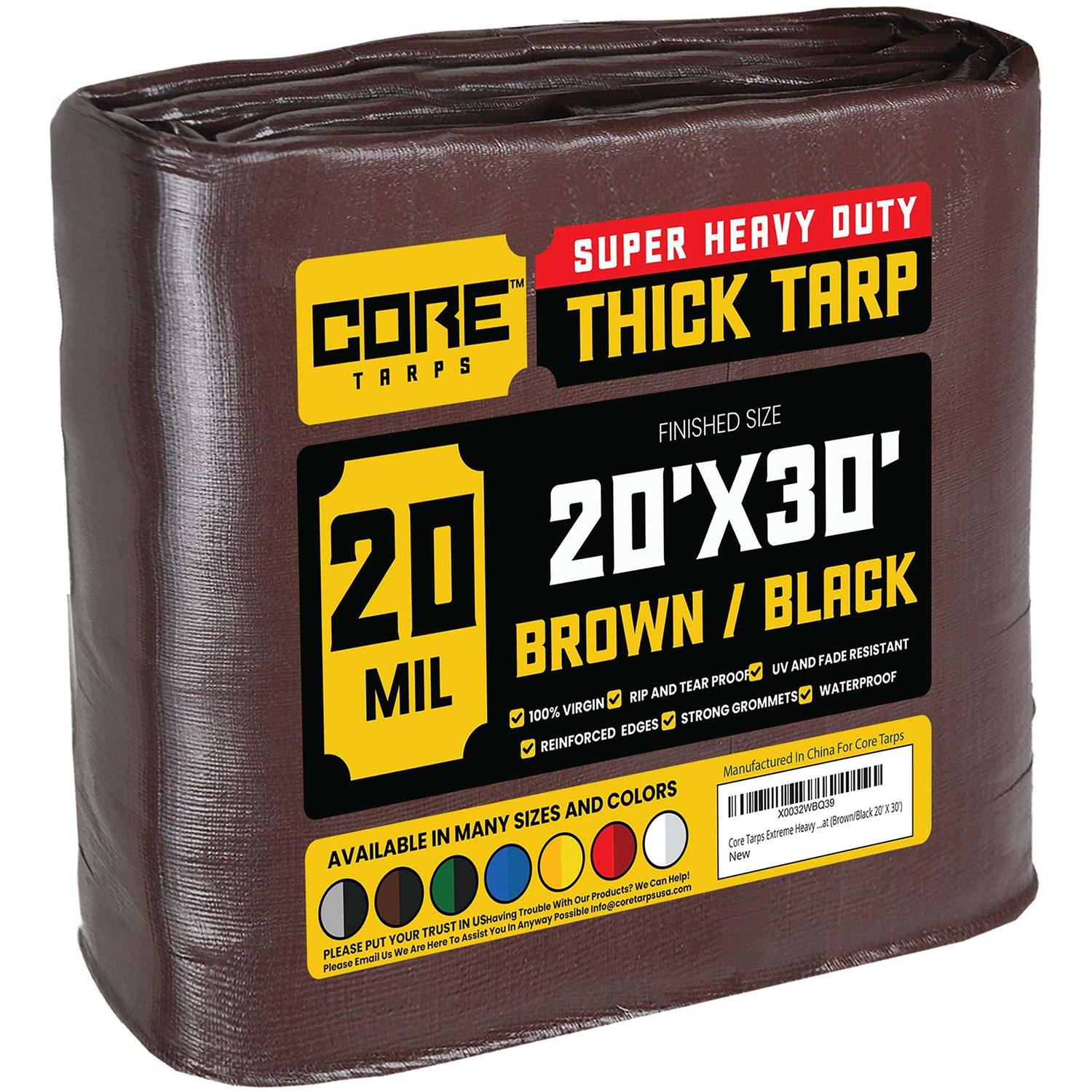 Core Tarps Extreme Heavy Duty 20 Mil Tarp - Cheap Fitting