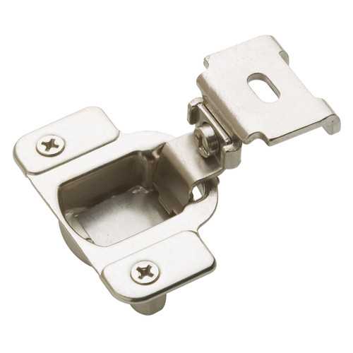 Amerock 2-5/16 in. W X 2-5/8 in. L Nickel Steel Matrix Concealed Hinge 2 pk - Cheap Fitting