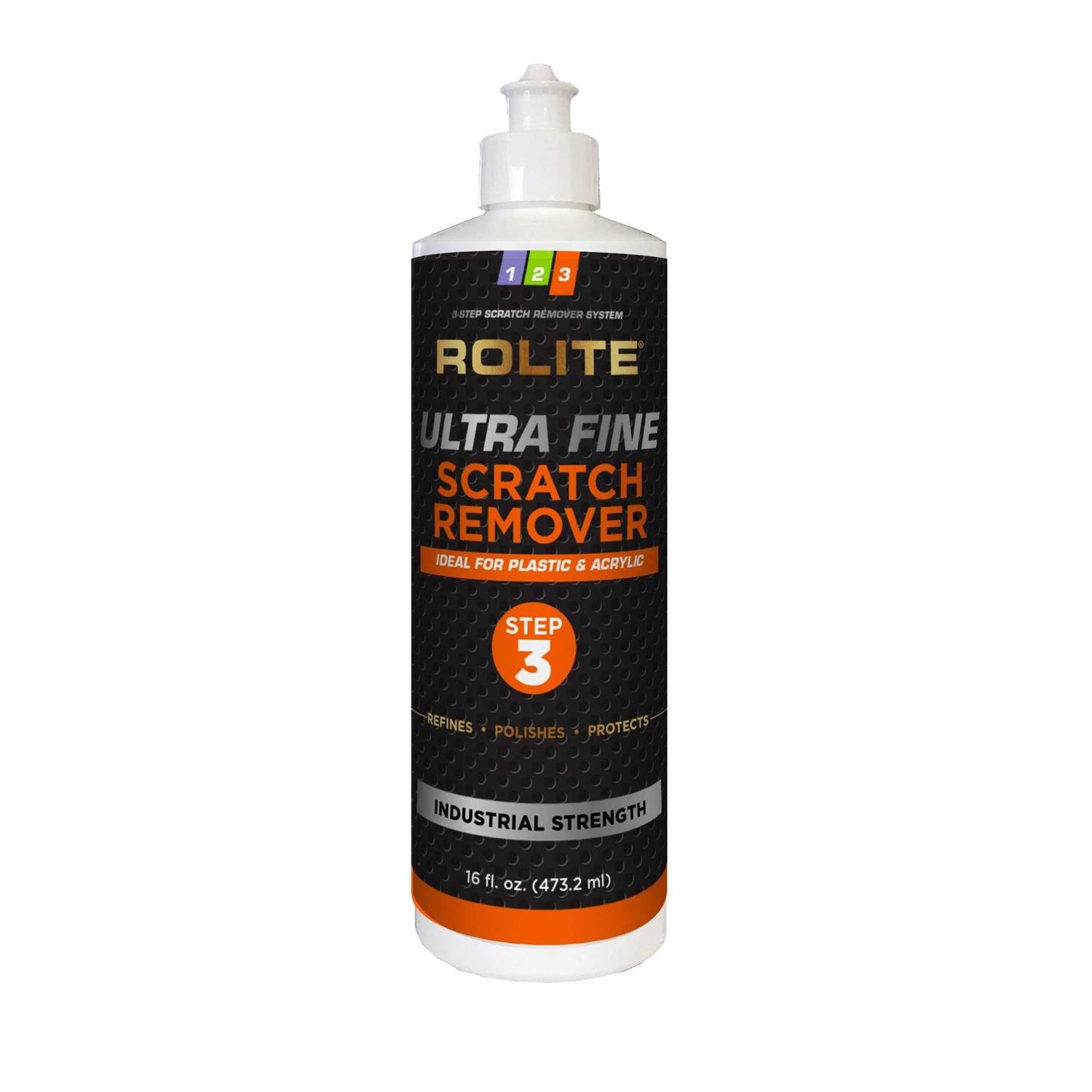 Rolite Ultra Fine Scratch Remover for Plastic & Acrylic Surfaces Including Marine Strataglass & Eisenglass - Cheap Fitting