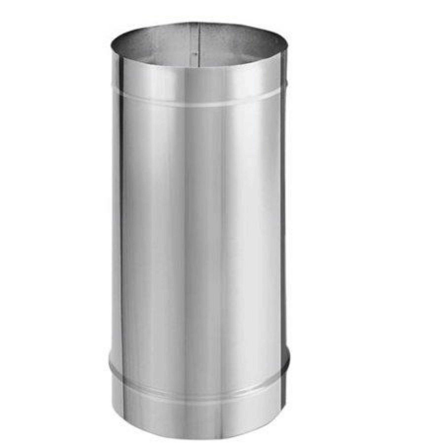 DuraVent DuraBlack Single Wall Stainless Steel Stove Pipe - Cheap Fitting