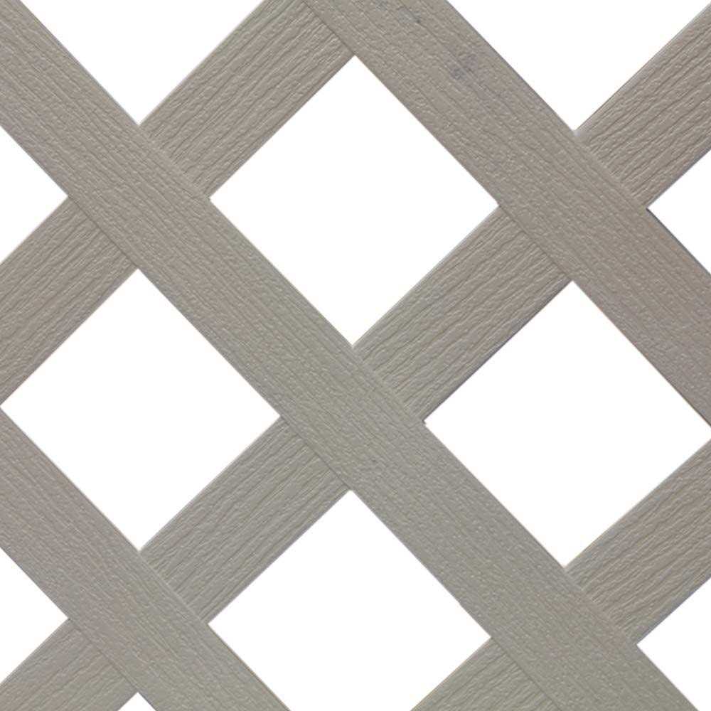poolsupplies.com White Plastic Lattice Fencing 24 High X 48 Long - Cheap Fitting