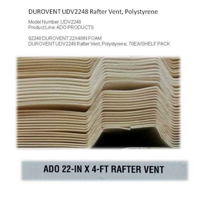 Durovent UDV2248 Rafter Vent - Cheap Fitting