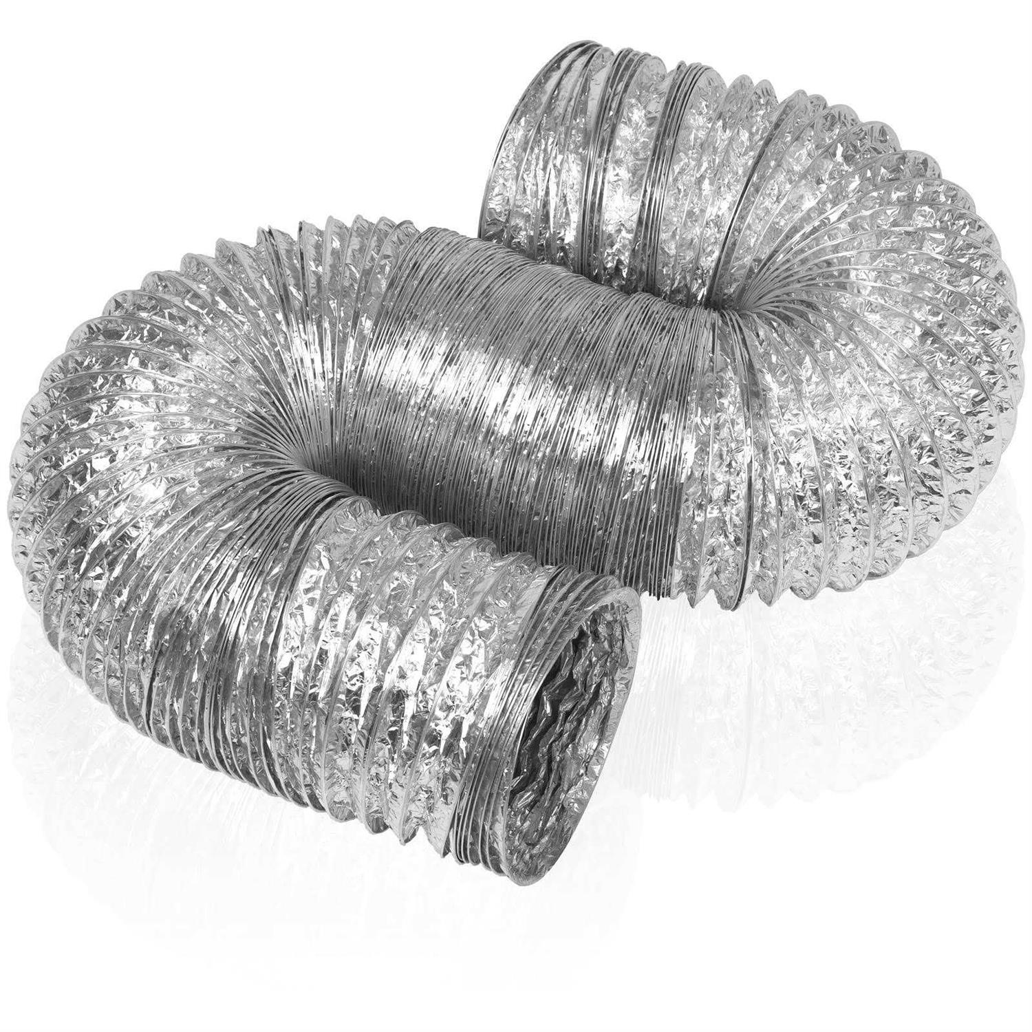 AlorAir Aluminum Foil Duct with a Diameter and Long - Cheap Fitting