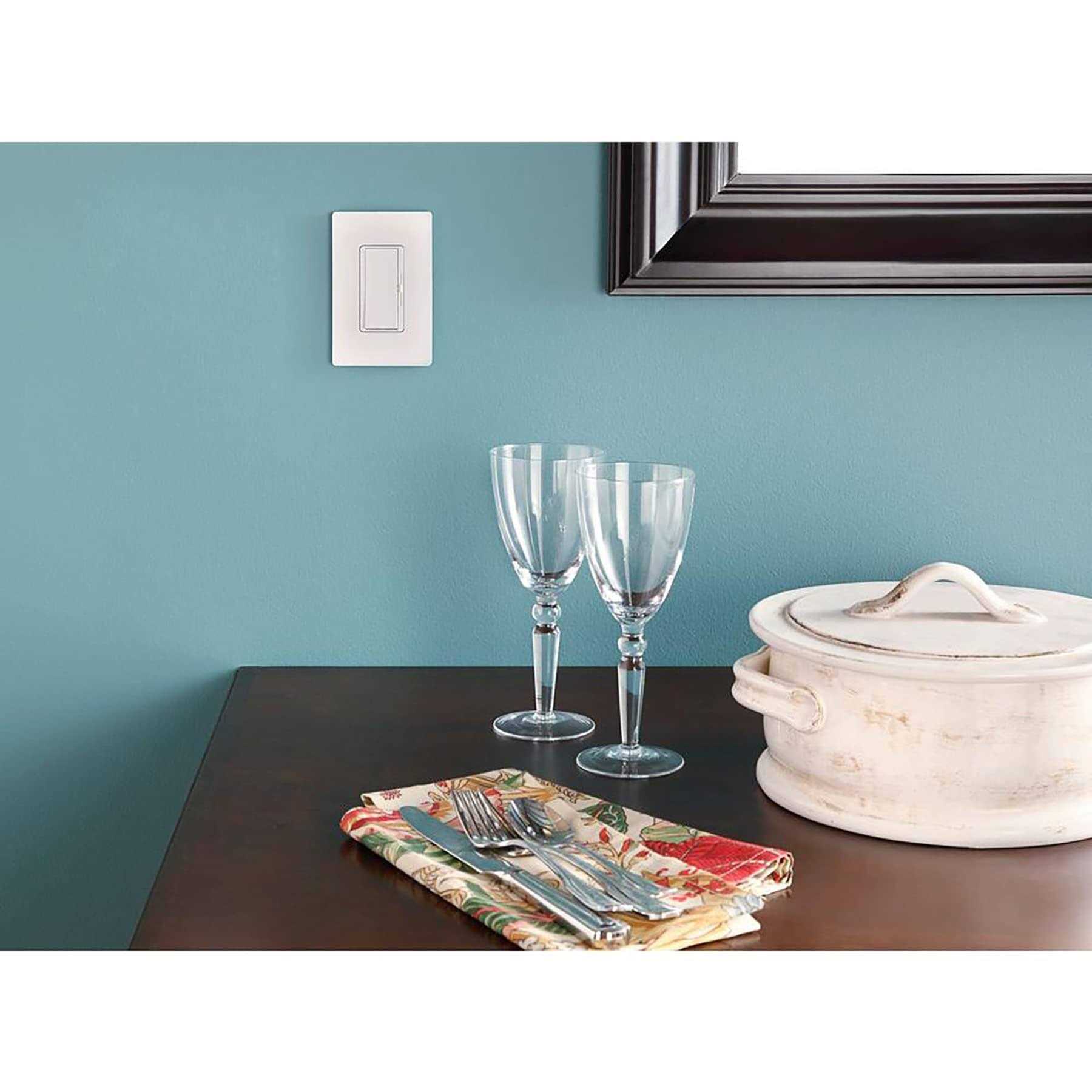 Lutron Claro 1 Gang Decorator Wallplate CW-1-BL - Cheap Fitting