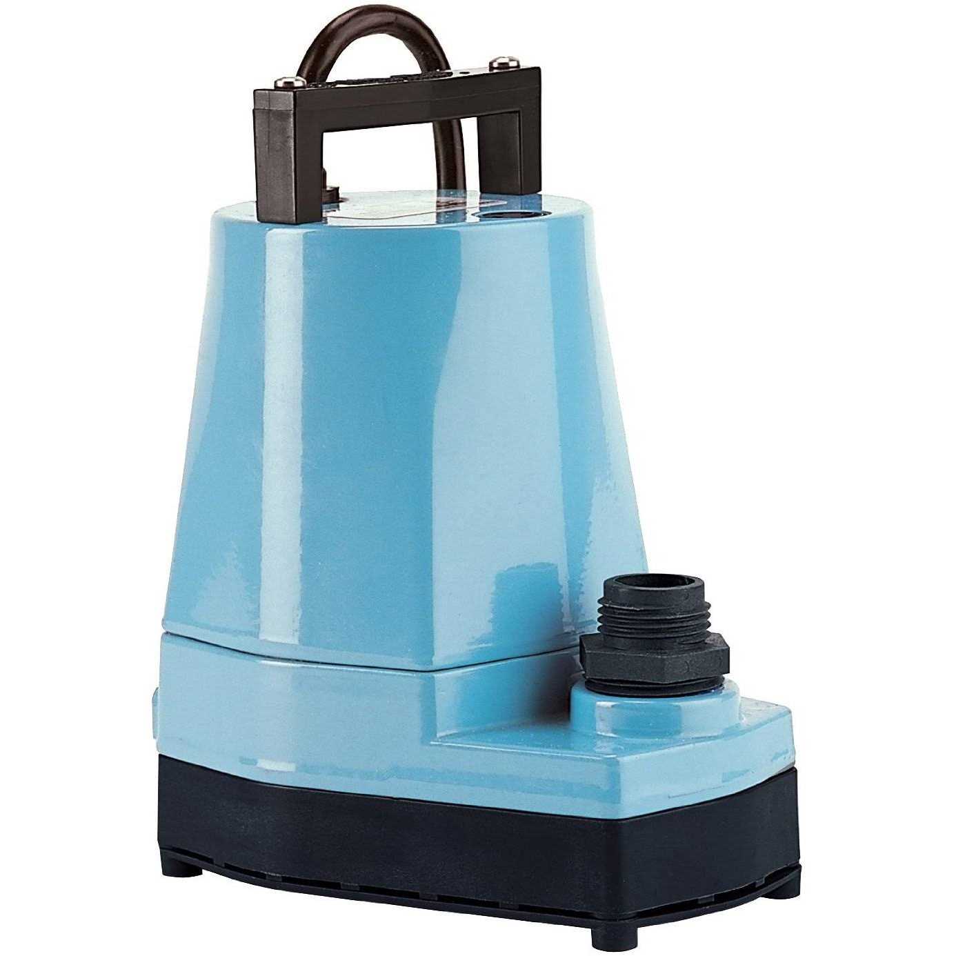 Little Giant 505005 5 MSP 1/6 HP 1200 GPH Submersible Utility Pump - Cheap Fitting