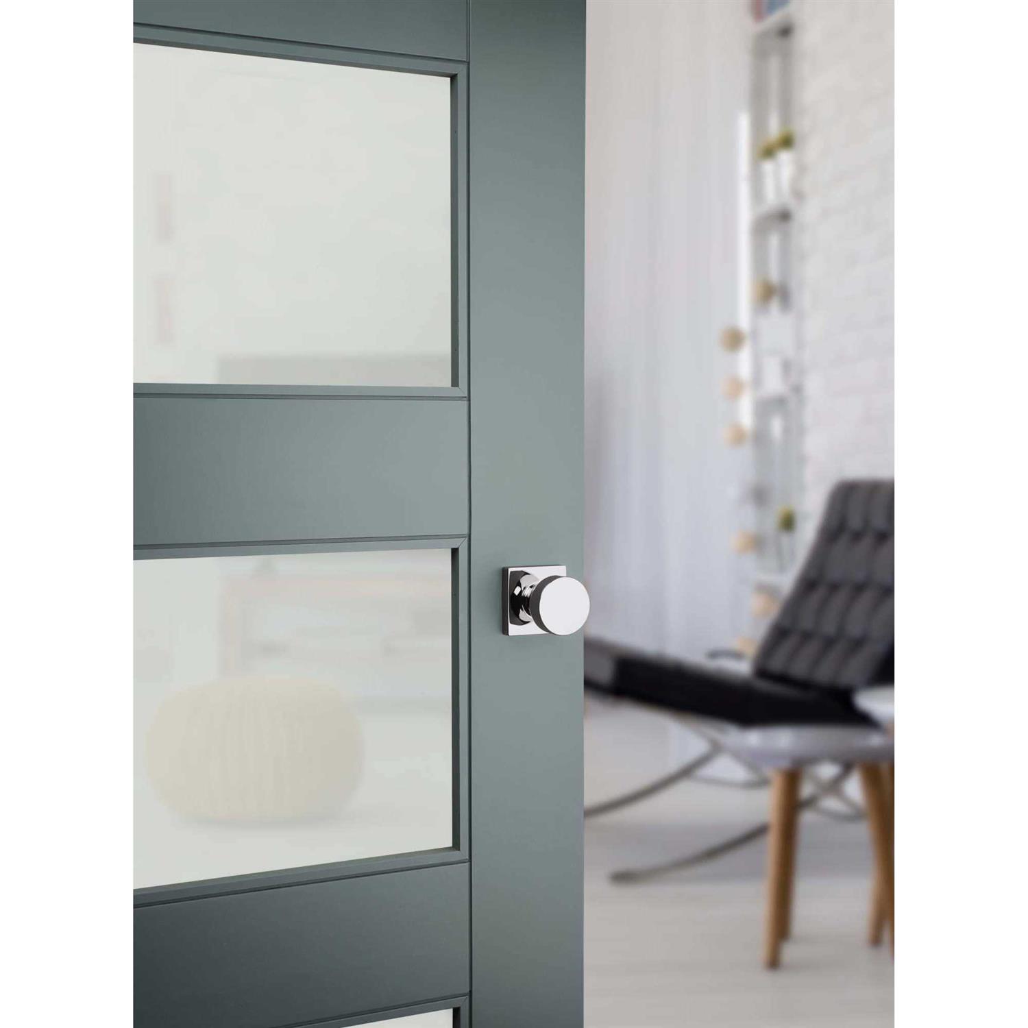 Kwikset 720PSKSQT-15 Pismo Passage Door Knob with Square Rose - Cheap Fitting