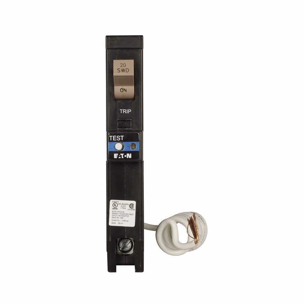 Eaton Cutler-Hammer Eaton Chfn120df Pigtail Connection Dual Function AFCI/GFCI Circuit Breaker 1-Pole 20 Amp 120 Volt AC - Cheap Fitting