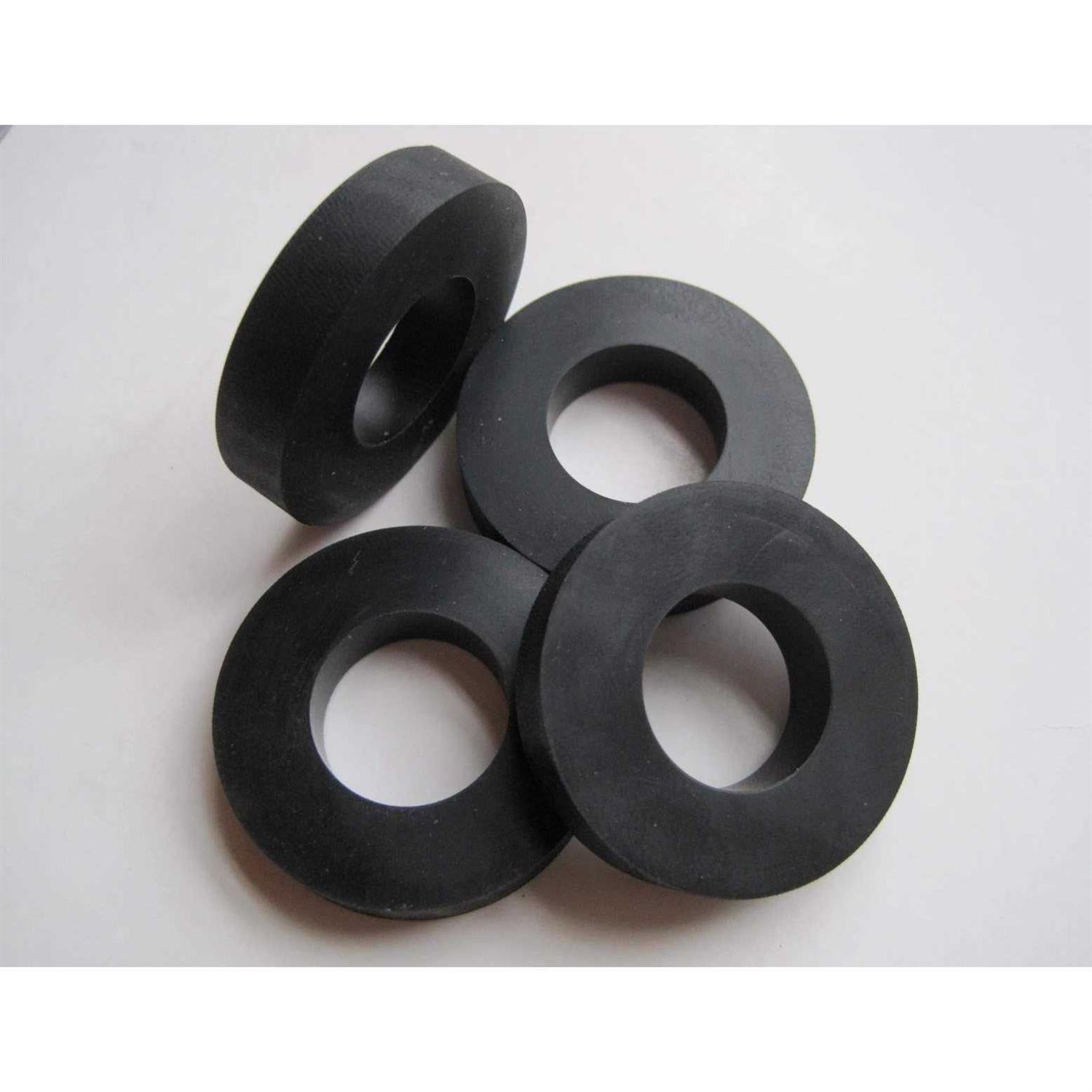 4-Pack Made in USA Premium Quality Multi-Purpose Rubber Washers - Cheap Fitting