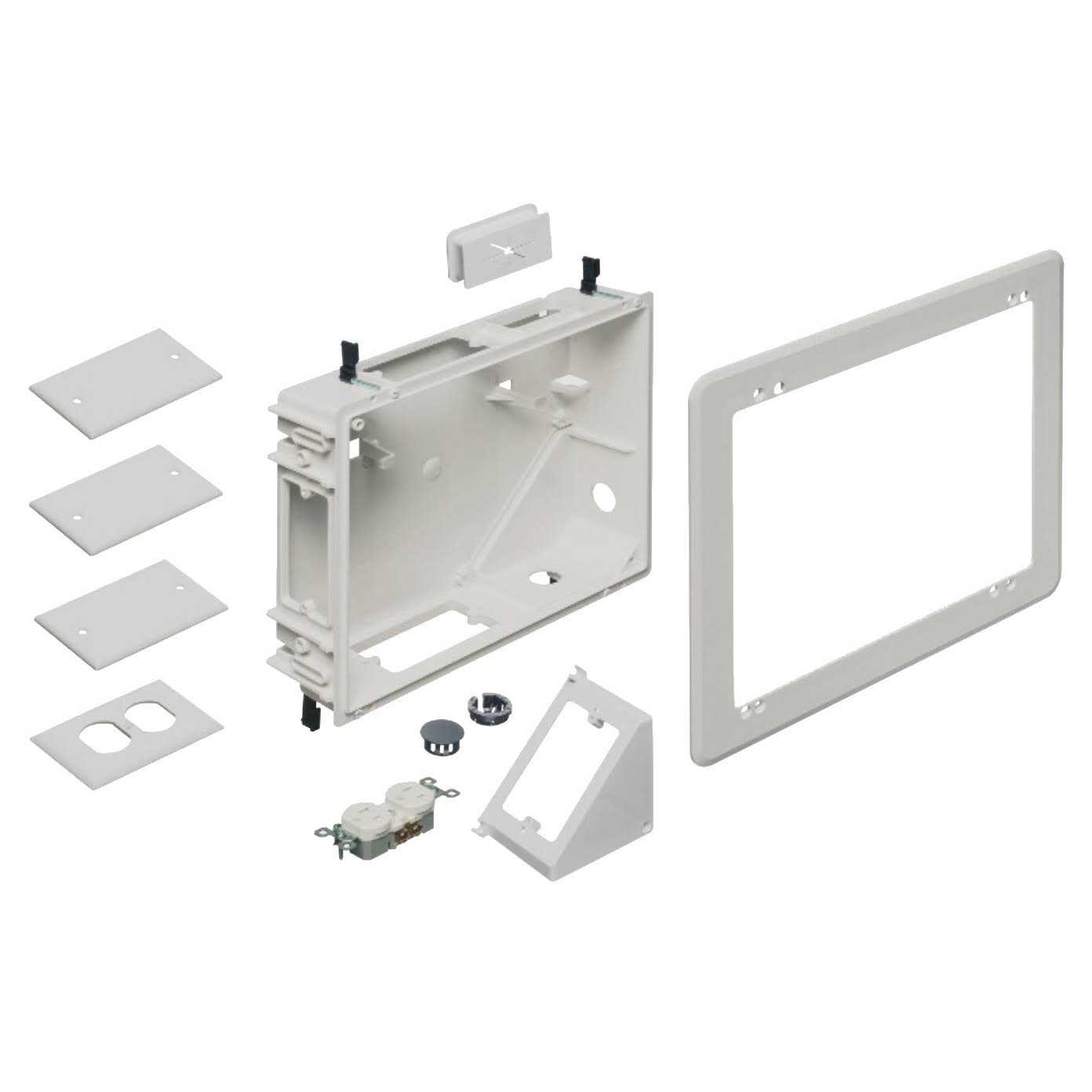 Arlington TVBU810-1 TV Box with Flange for Home Theater Installations - Cheap Fitting