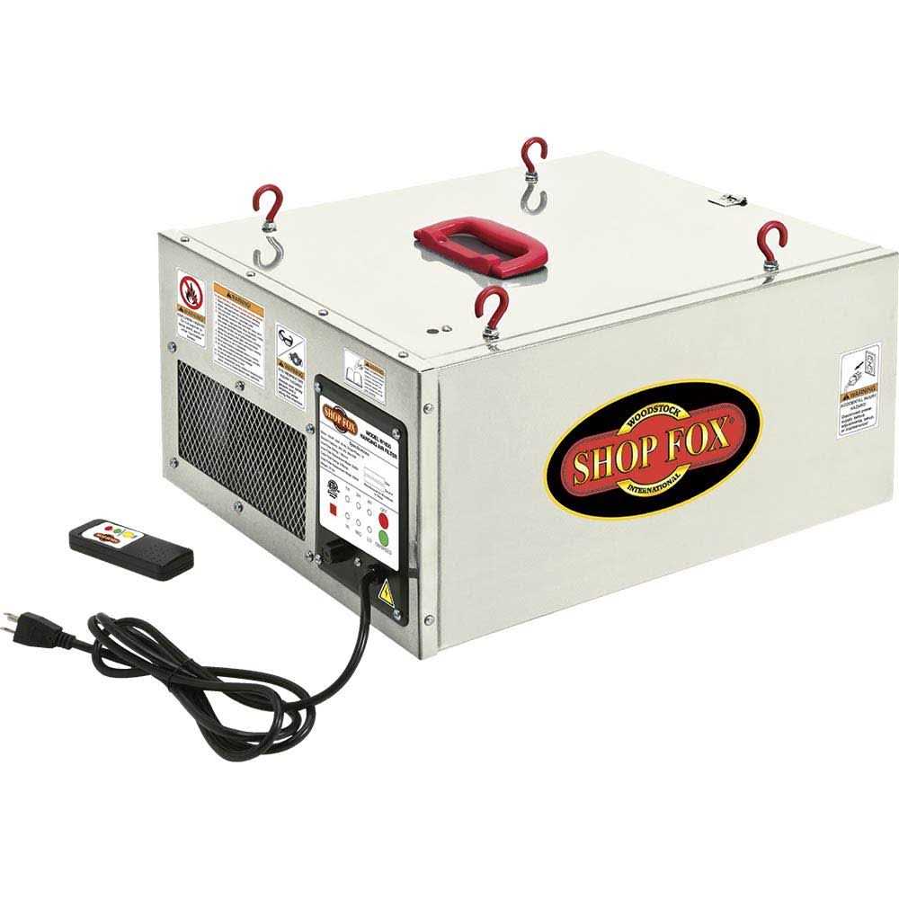 Shop Fox Hanging Air Filter W1830 - Cheap Fitting