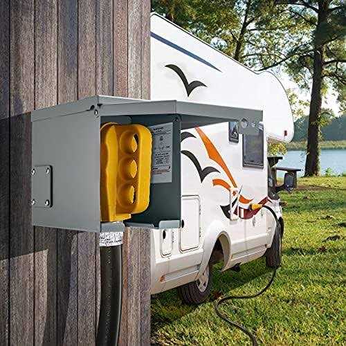 30 Amp 125 Volt RV Power Outlet Box NEMA TT-30R RV Receptacle - Cheap Fitting